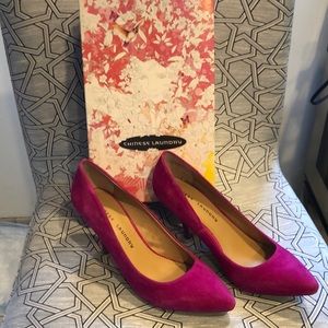 Pretty in Pink heels. Like new